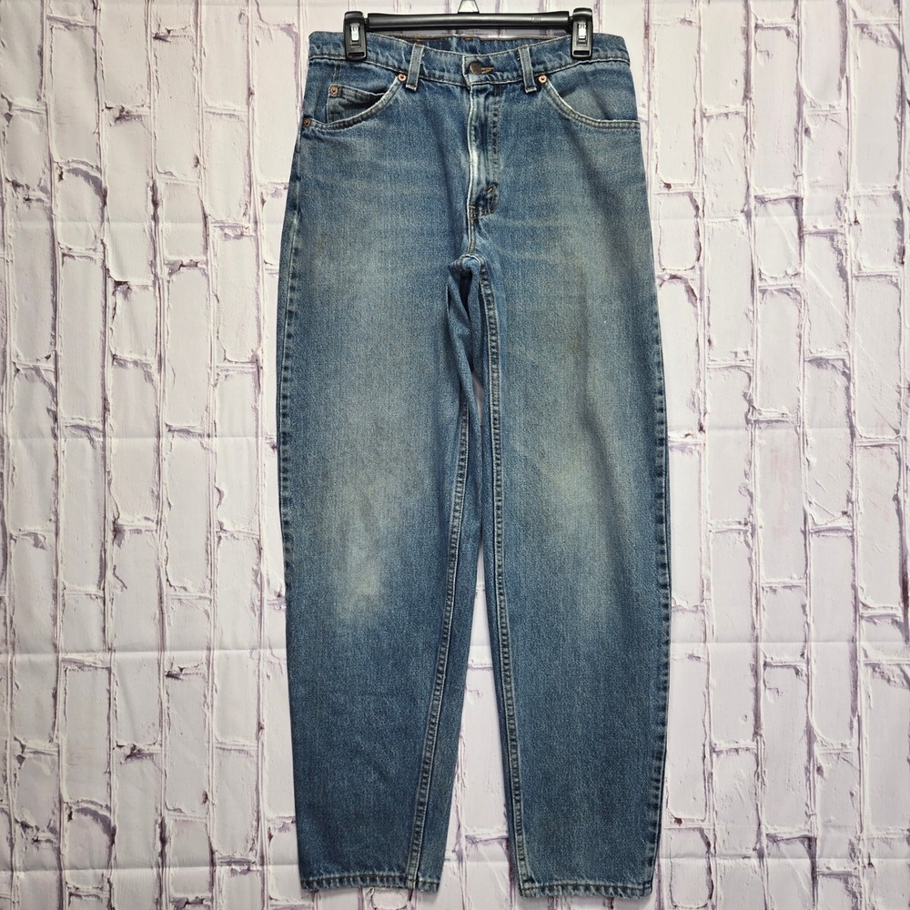 Vintage Levis‎ 560 Orange Tab Jeans Mens 31x32 Made in USA Loose Fit Tapered Leg